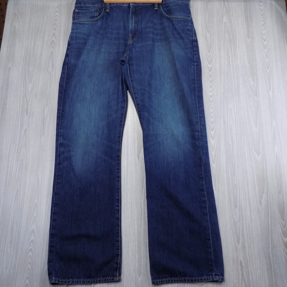 Gap 1969 Standard Fit Vintage Jeans Mens 38x34 Blue Denim Straight Leg 509958-00